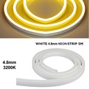 Neon Led Flex 12v 4.8mm 3000K Gün ışığı 5mt Hightek HT-5261
