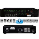 Power Mixer Anfi 6 Kanal 2x300w Bt Usb Sd Poke PK-2300  R40