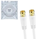 RG6 F Konnektörlü Hazır Kablo 5mt Rose RC-24-5