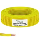 2x1.5 Hoparlör Kablosu Sarı Kordon 100mt Poke Pk-1174