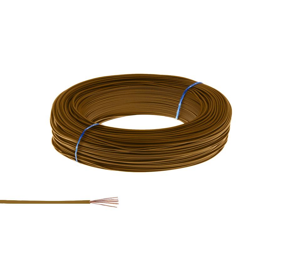 Zil Teli Montaj Kablosu Kahverengi 200mt Poke Pk-1264