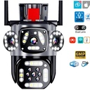 Wifi PTZ Çift Kamera Alarmlı Gece Renkli Sesli Ultra HD 3+3mp O-Kam Pro-3012  R42