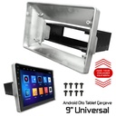 9'' Krom Android Oto Tablet Çerçeve Universal Navex NV-011