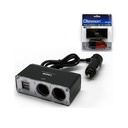 Araç Çakmak Çoklayıcı İkili Çift Usb'li 120w 70cm Kablolu 12-24V Olesson 25558