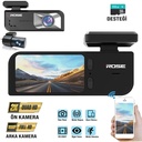 Wifi İkili Araç içi ve Arka Kamera DVR Led Ekran Gece Görüşlü 2K+1K Rose MR-76