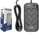 Altılı Akım Korumalı Priz Anti Static 3X1.5 2mt Rose GR-600-2M