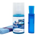 Lcd Ekran Temizleme Seti Sprey + Fiber Bez + Fırça 200ML Hello HL-14408