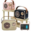 Nostalji Radyo Bluetooth Speaker Bass Bt Fm Usb Sd Rose SP-420 M4