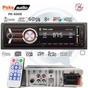 Oto Teyp 4x60 Watt BT 2xUSB Fm Şarjlı Aplikasyonlu Poke PK-6008