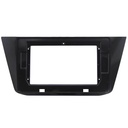 10,1" VW Tiguan 2017+ Piano Black Çerçeve Rose RS-0082