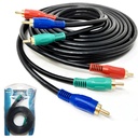 3rca 3rca Kablo Erkek Erkek 1.8mt Tenon