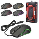 Oyuncu Mouse Örgü Kablolu Gaming Mouse RGB Led 3200DPİ Jedel GM-870