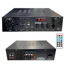 Anfi 2X100w Stereo Bt Pc Mic Usb Sd 12v 220v 2 Bölgeli Trafolu Rose FR-801