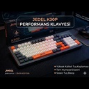 Oyuncu Gaming Klavye Sessiz RGB Işıklı Jedel K-30P