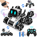 Akrobatik Robot Köpek Uzaktan Kumandalı + El Kontrollü 2.4 Ghz Stunt