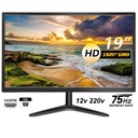 19'' 48 Ekran Hd Monitör Sesli Hdmi Vga 12v-220v 75hz MPIA MP-19