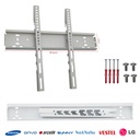 43'' 65'' 109-165cm Lcd Askı Aparatı Sabit Beyaz Kutusuz KraftStell KTS-5011