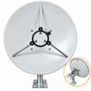 45 Cm Karavan Çanak Anten Pro 60mm 10 Adet Düz Ayak Poke PK-8759